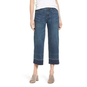 Caslon Wide Leg Crop Jeans